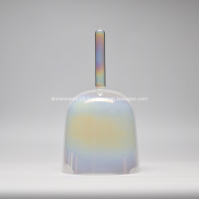 Pearlescent White Handheld Crystal Singing Bowl